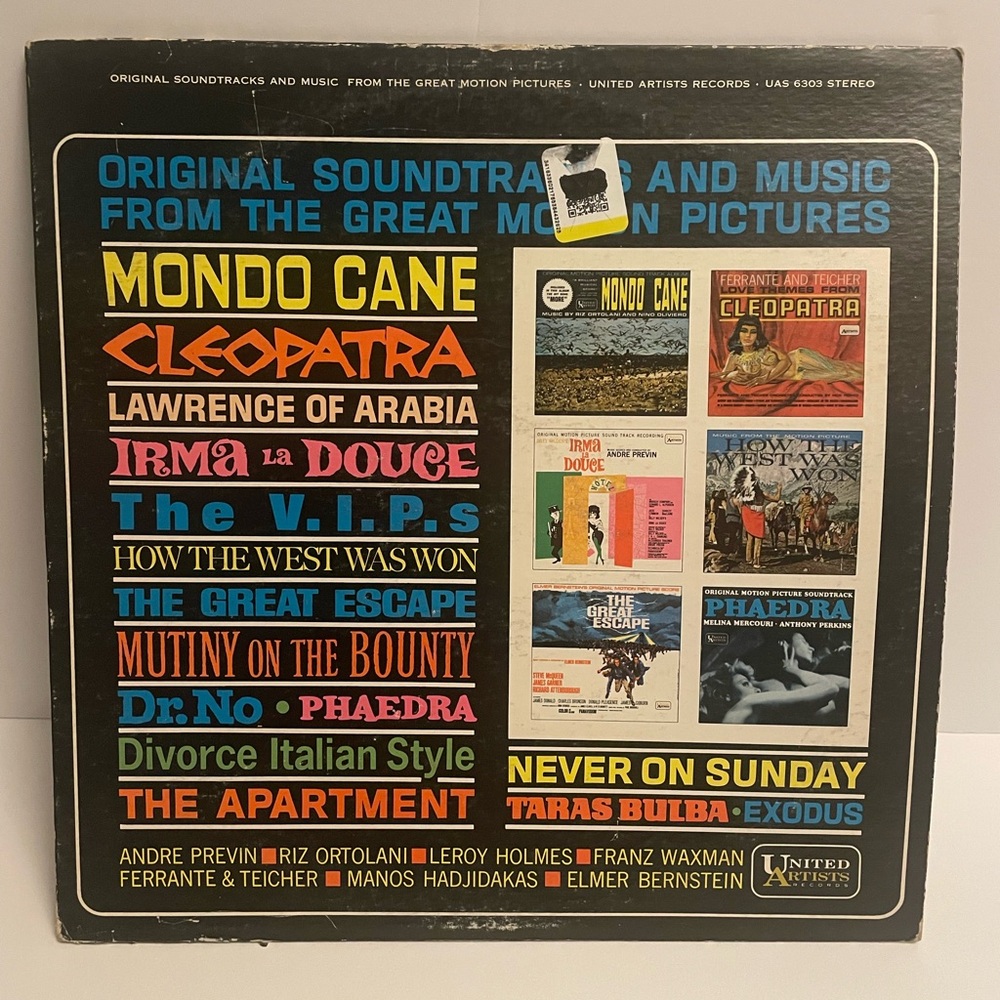 Original Soundtracks Vinyl Record - Black